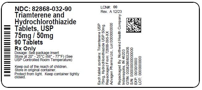 Triamterene — Reference image, actual packaging may vary