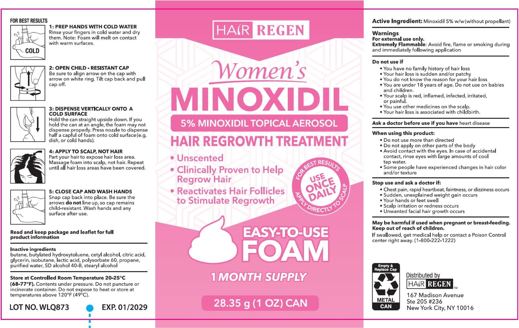 Hair Regen - Hair Regrowth Treatment — Reference image, actual packaging may vary
