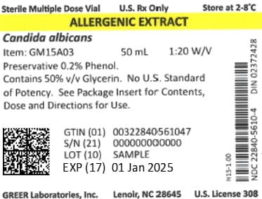 Mold Mix 1 package label