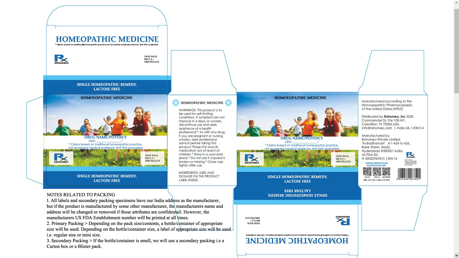 Calcarea Phosphorica package label