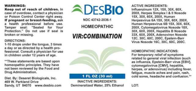 Vir Combination package label