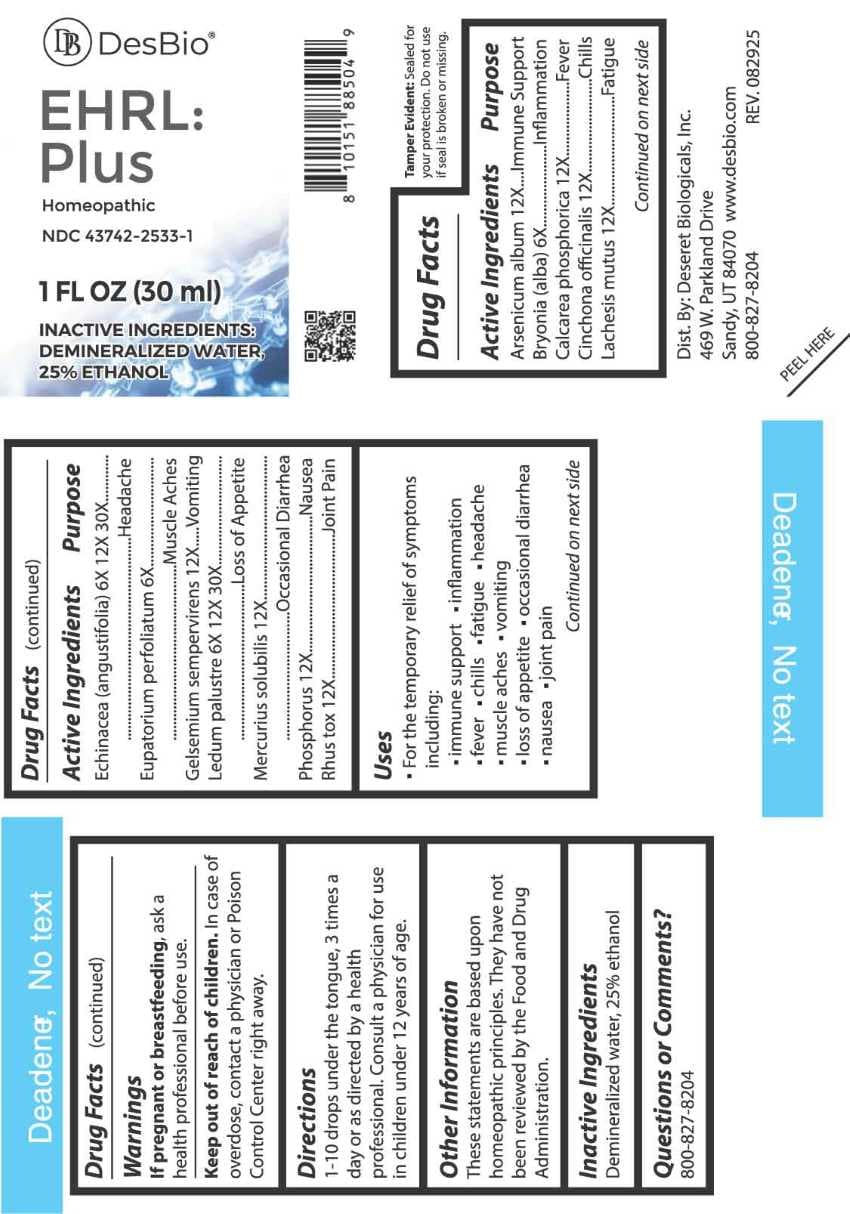 Ehrl Plus package label
