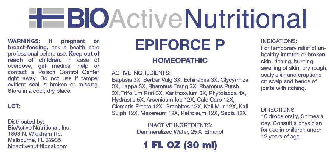 Epiforce P package label