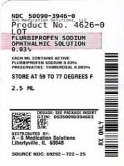 Flurbiprofen Sodium package label