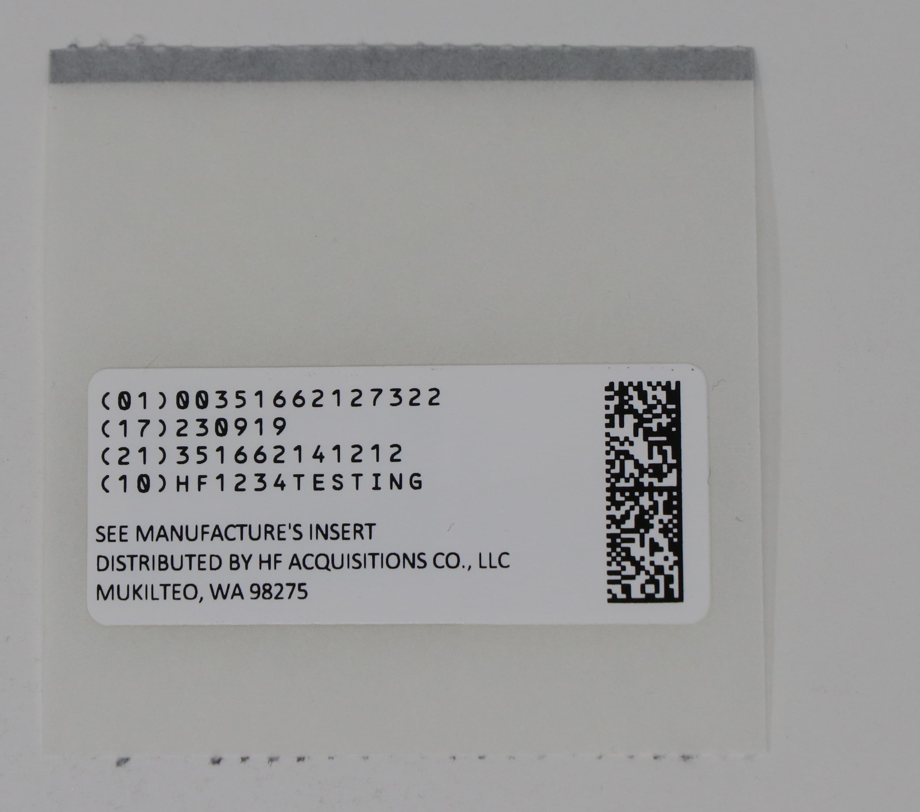 Medique Apap Acetaminophen package label
