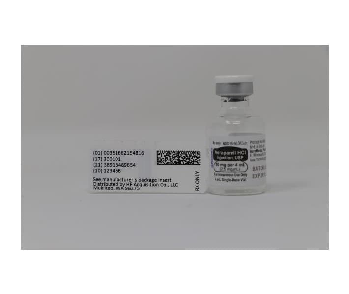 Verapamil Hci package label