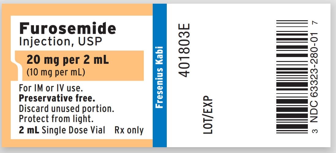 Furosemide package label
