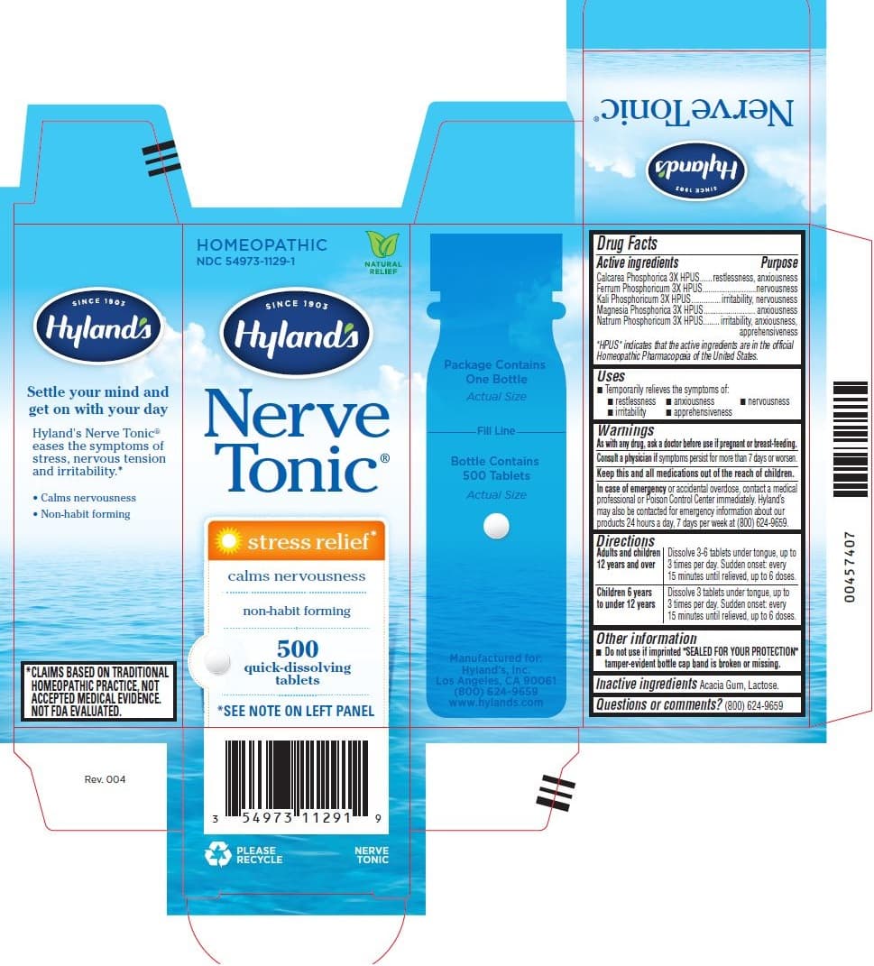 Nerve Tonic Stress Relief package label