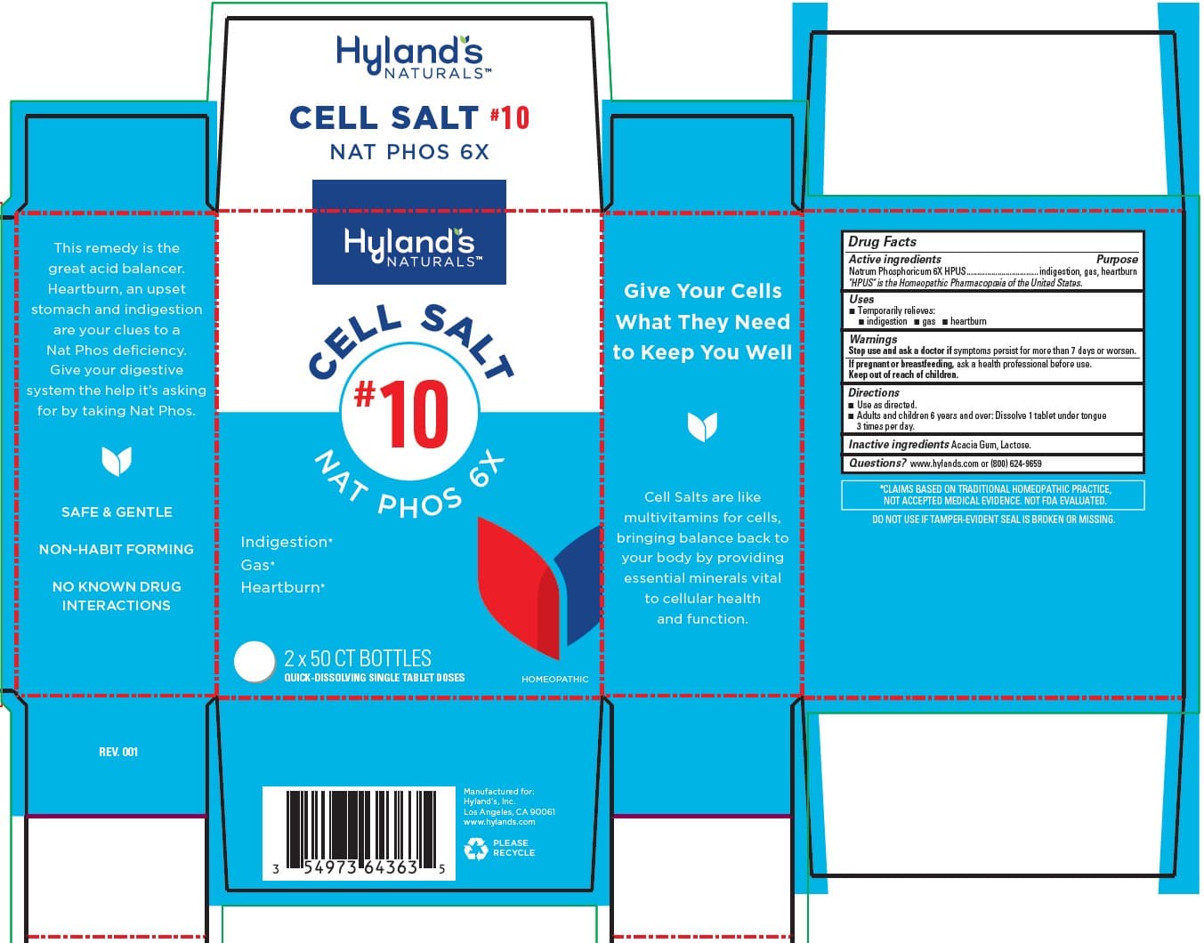 Nat Phos 6x package label