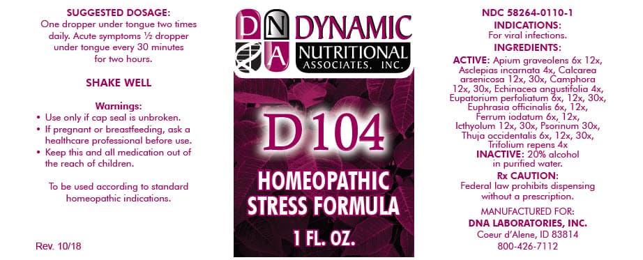 D-104 package label