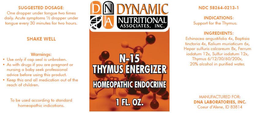 N-15 package label
