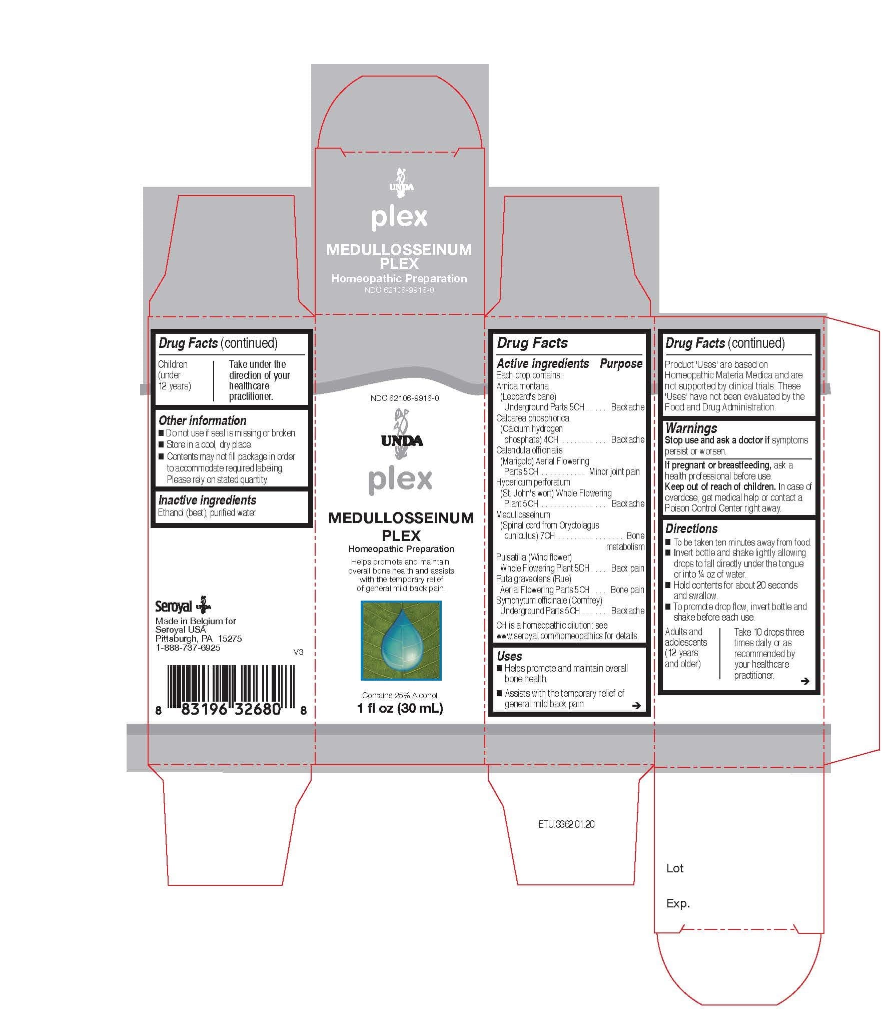 Medullosseinum Plex package label