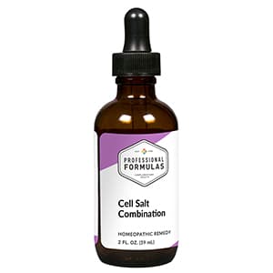 Cell Salt Combination package label