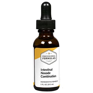 Intestinal Nosode Combination package label