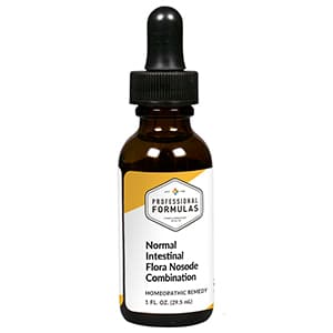 Normal Intestinal Flora Nosode Combination package label