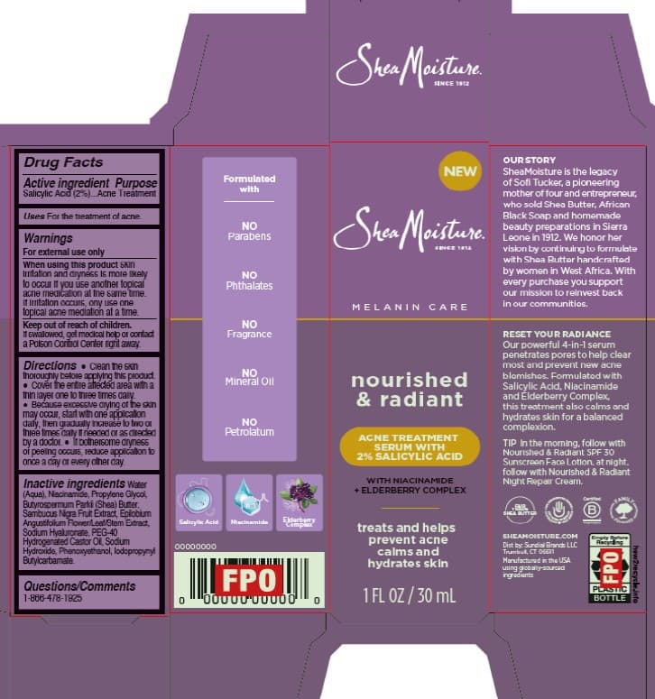 Shea Moisture package label