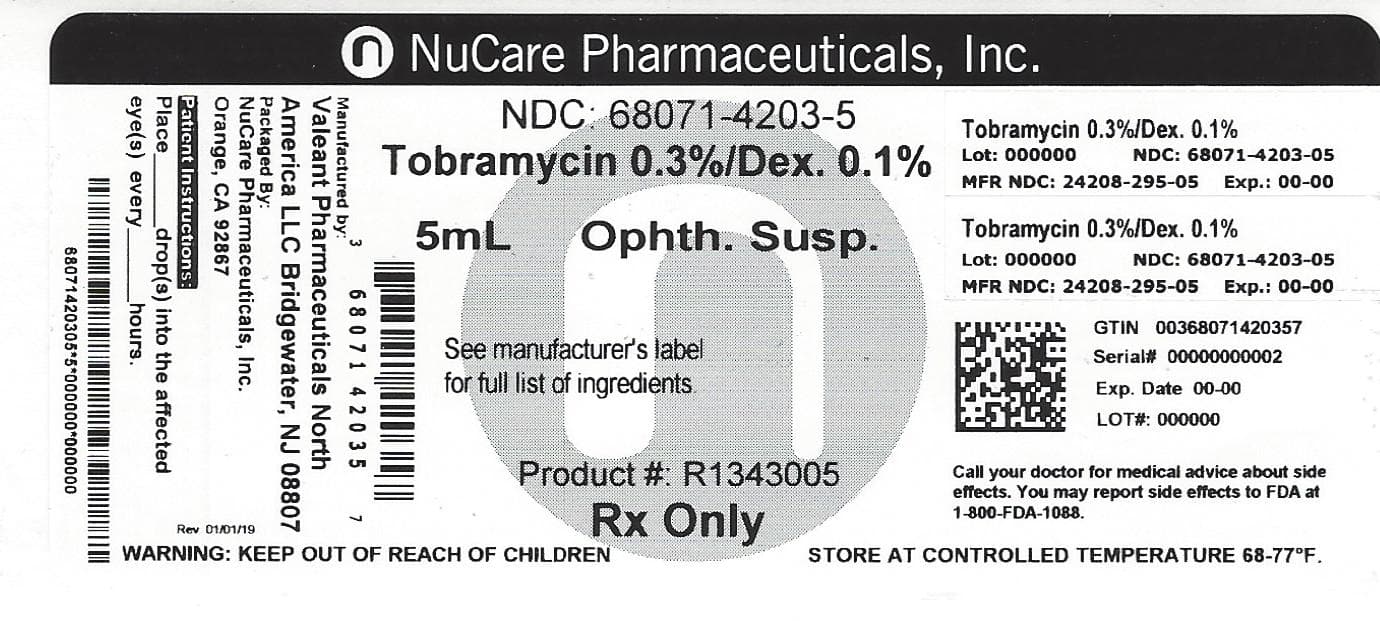 Tobramycin and Dexamethasone package label