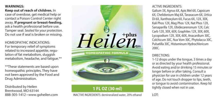 Heilen package label