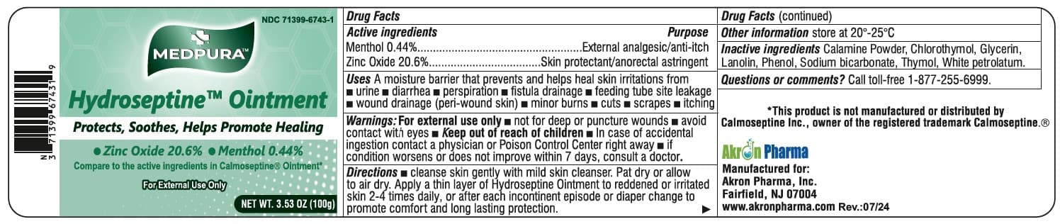 Hydroseptine package label