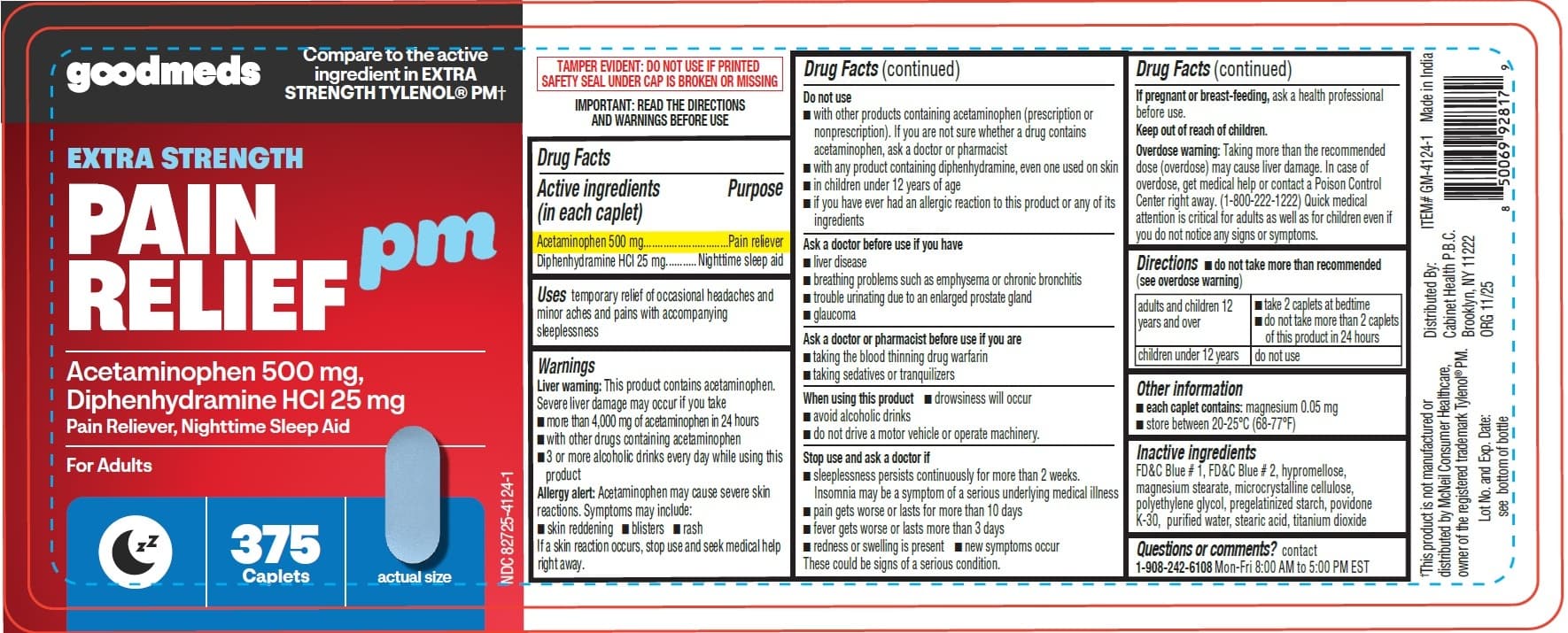 Dimetapp package label