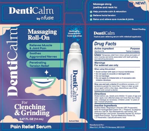 Pain Relief Roll on package label
